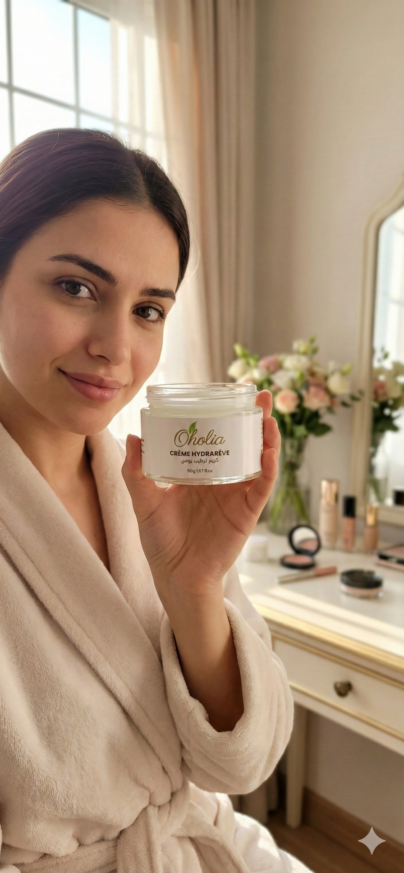 كريم أهوليا لترطيب عميق وتوحيد لون البشرة – تركيبة طبيعية فعّالة