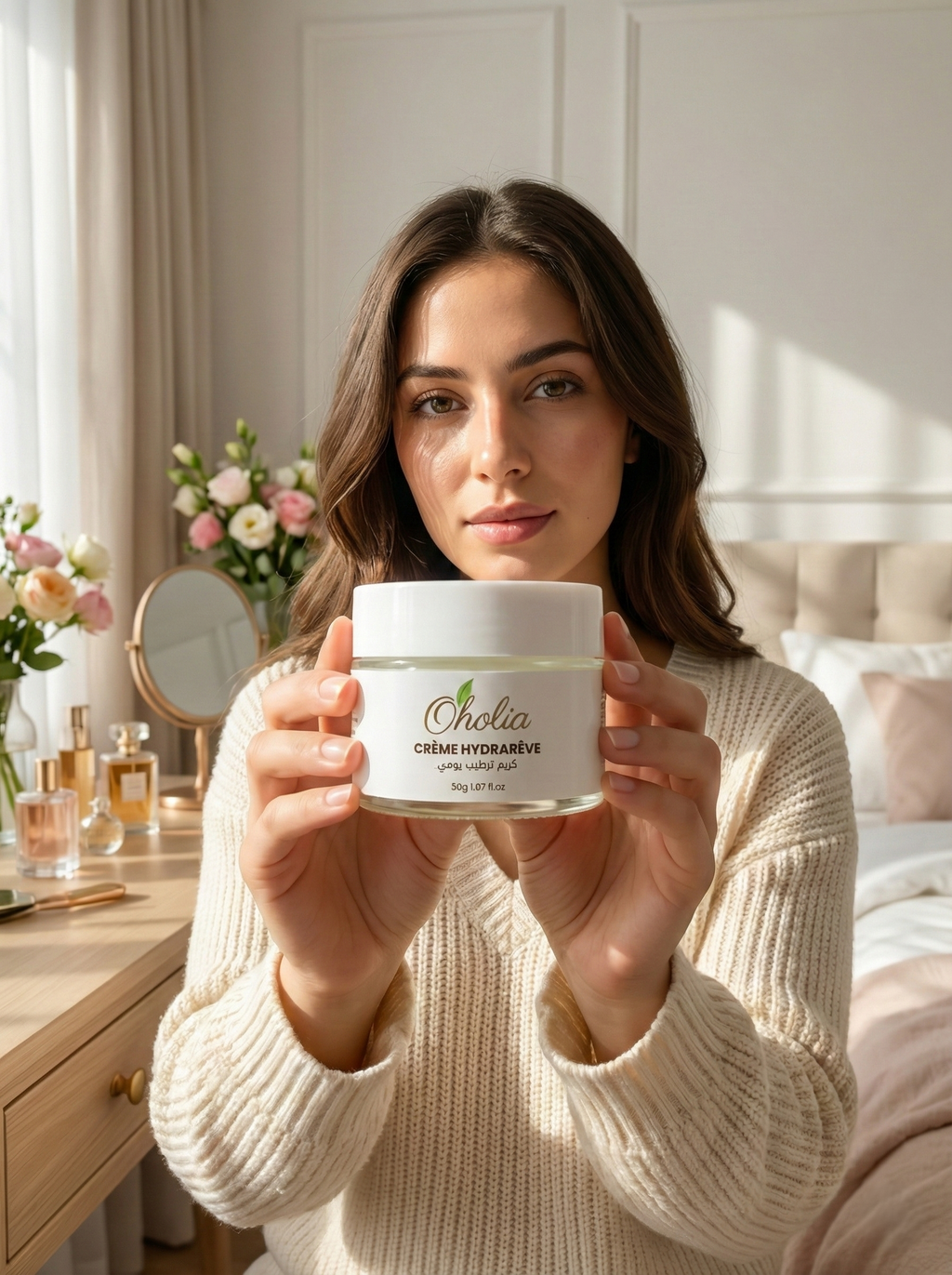 كريم أهوليا لترطيب عميق وتوحيد لون البشرة – تركيبة طبيعية فعّالة